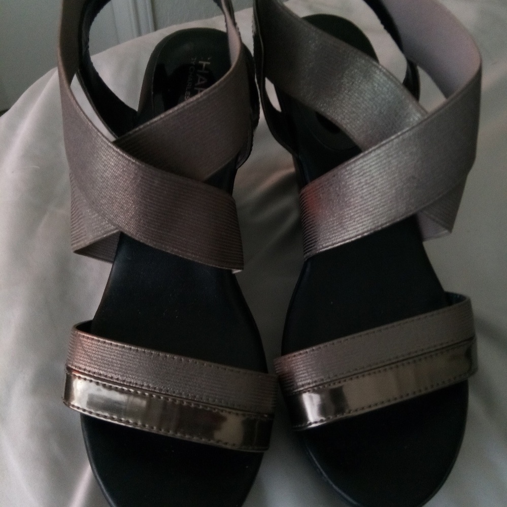 Chales David Wedge Sandals Sz. 8.5
